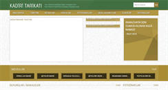 Desktop Screenshot of kadiritarikati.com