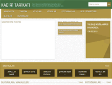 Tablet Screenshot of kadiritarikati.com